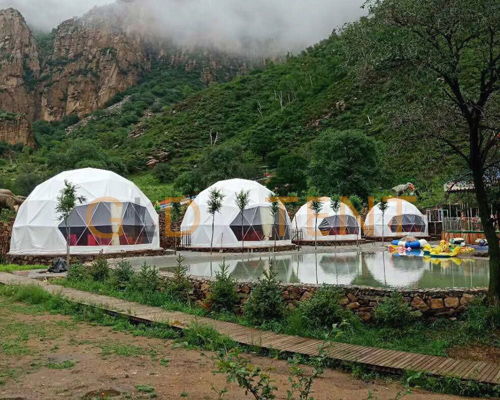 云南大理最美的星空酒店帳篷 原生態住宿與紡織品遮篷的魅力