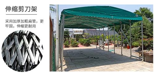 河北滄州推拉式伸縮遮雨棚 倉儲與遮陽的紡織品解決方案